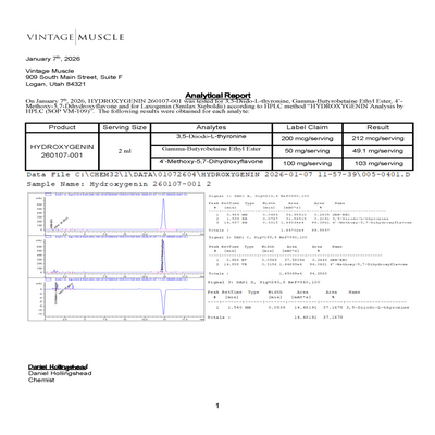 Hormonal Fat Burner, Muscle Preserving - Hydroxygenin™